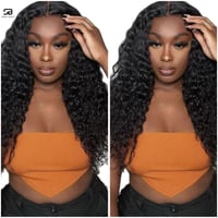 18" Deep Wave Closure Human Hair