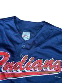 Image 3 of VINTAGE CLEVELAND INDIANS JERSEY