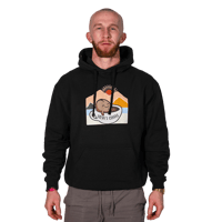 Unisex Deluxe Black Hoodie