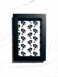 Image of "THEY WATCHING" Framed Silkscreened Print (2017)