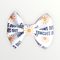 Sun's Out Tongues Out Bow Tie 