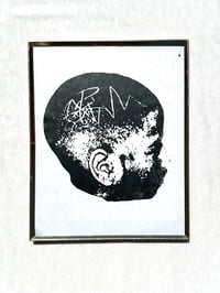 Image of "Clean cut" Framed Hand Silkscreened Print (2018)