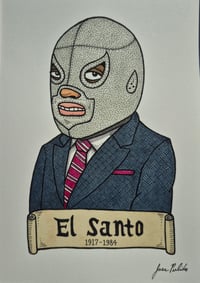 El Santo Original Artwork
