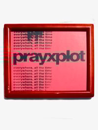 Image of "Really everywhere" Framed Silkscreened Print (2020)