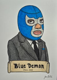 Blue Demon Original Artwork