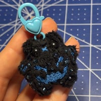 Image 3 of Mini Micro Cat-o-Lantern Keychain