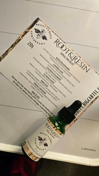 Root and Resin Relief Oil  -Herbal Infusion for Deep Pain and Muscle Support