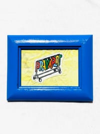 Image of "Pretty Clothes" Framed Hand Painted Patch (2025)