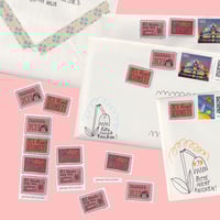 Image 2 of Anti KI Briefmarken