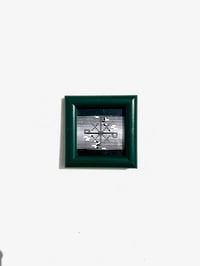 Image of "lil something" Framed Hand Silkscreened Print (2025)