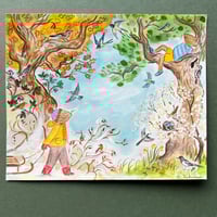 Image 2 of Mouse's Wood through the seasons - Original Artwork