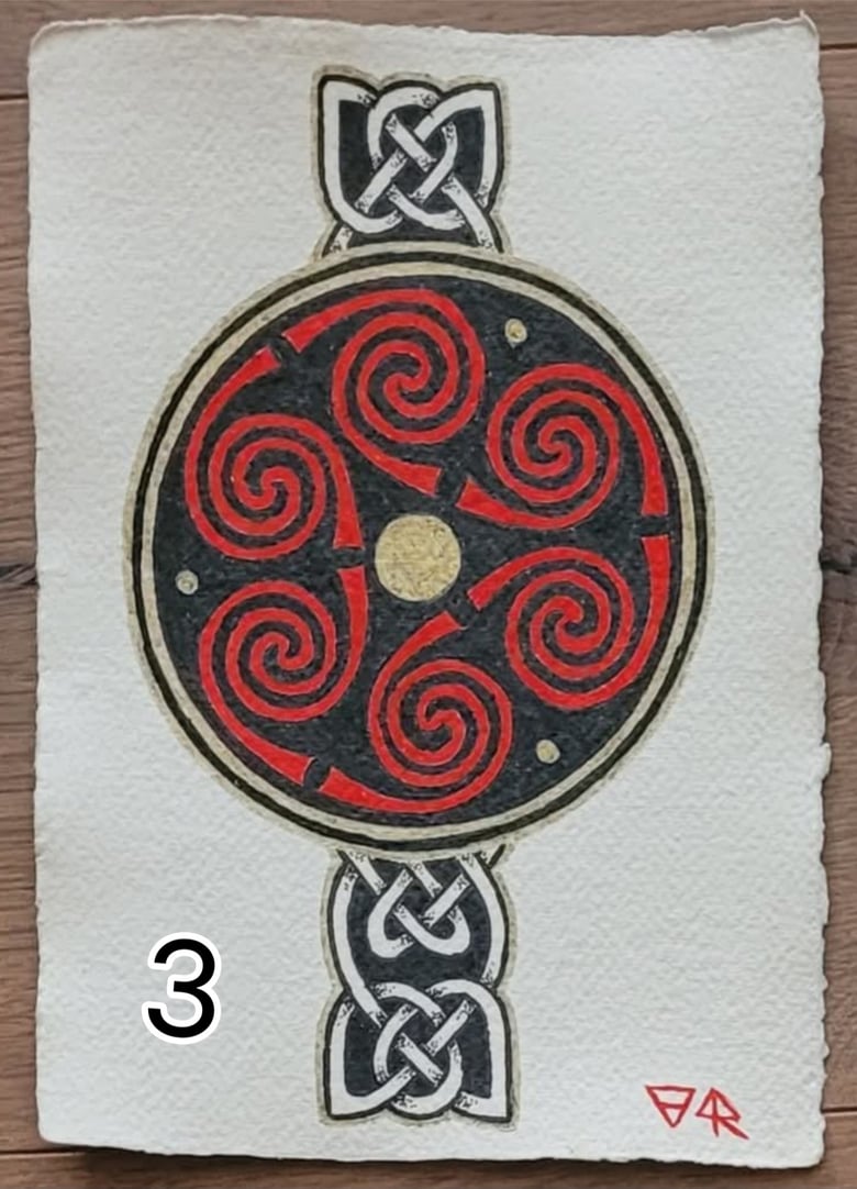 Image of Celtica 3 & 4 original artworks 