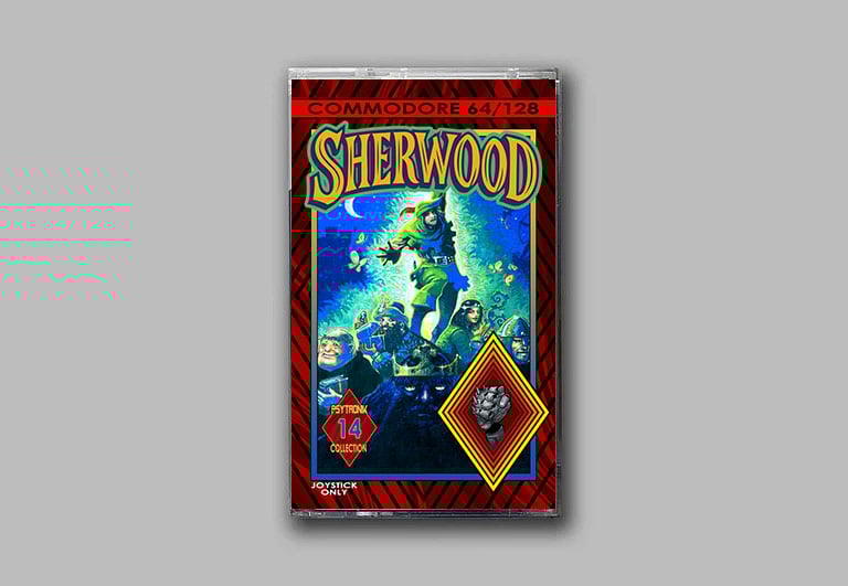 Image of Sherwood (Psytronik Collection C64 Tape) PRE-ORDER