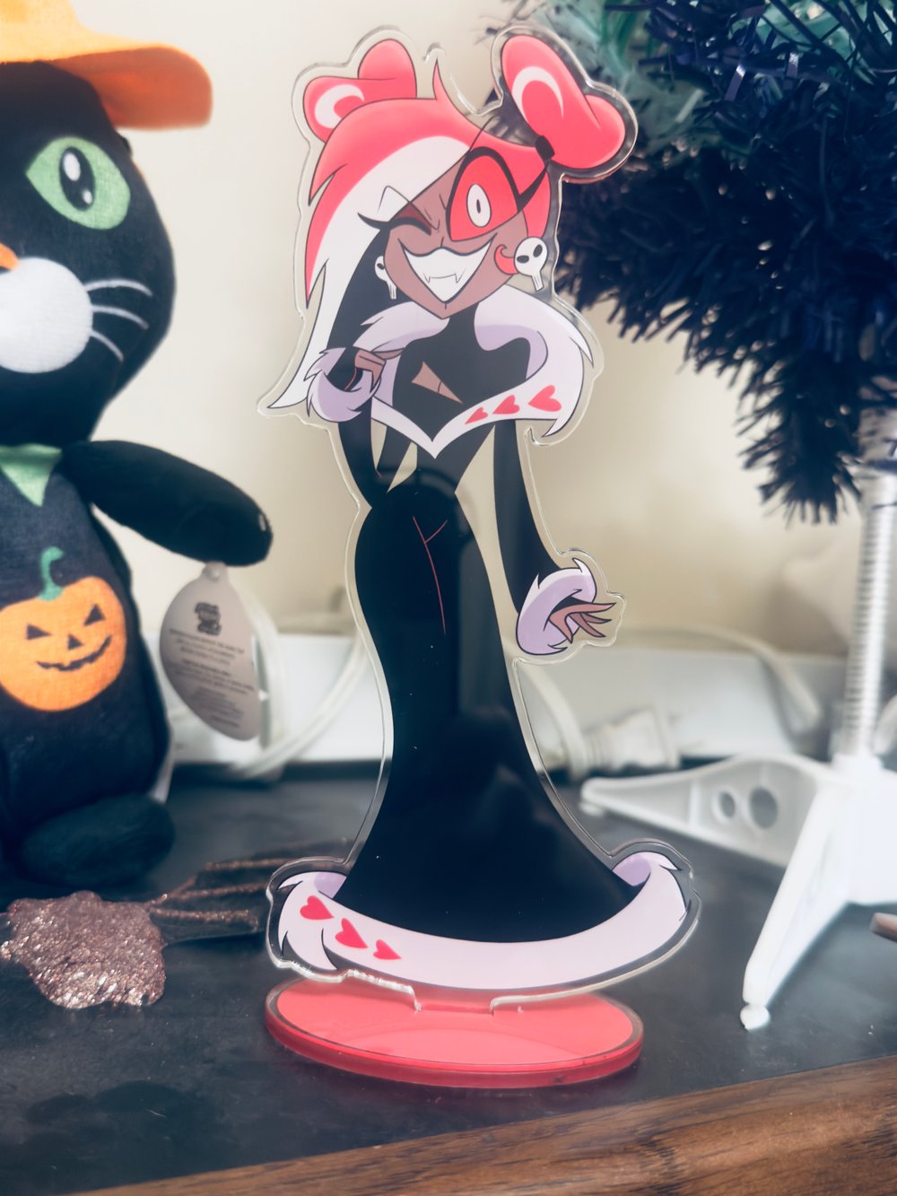 Image of Velvette Fur Coat Standee