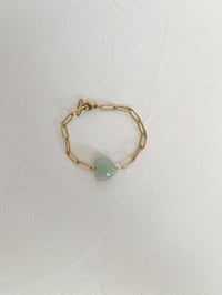 Image 2 of Bracelet Cœur // Aventurine   