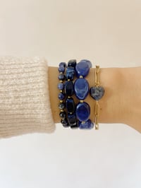 Image 3 of Bracelet Cœur // Sodalite 