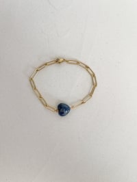 Image 2 of Bracelet Cœur // Sodalite 