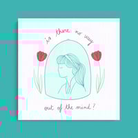 Image 1 of new SYLVIA PLATH STAMPA 20X20