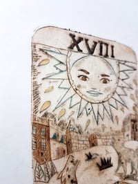 Image 5 of La lune 3/3 série sépia et or