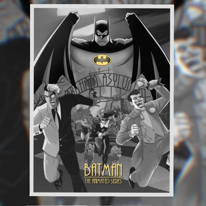 Batman the Animated Series Variant Artist Proof