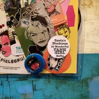 Image 4 of SANTA'S STOCKINGS - 23 TANK GIRL GIFTS - including Vinyl Stickers, Patch, Badge, Prints & More