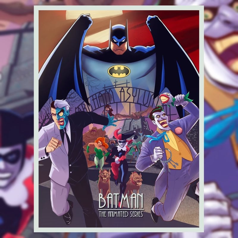 Batman the Animated Series Artist Proof