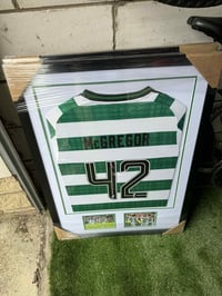 Image 2 of League cup final tickets & signed framed shirt 261125