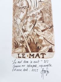 Image 4 of Le mat 3/5 série sépia et or