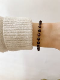 Image 1 of Bracelet DOLCE // Grenat  