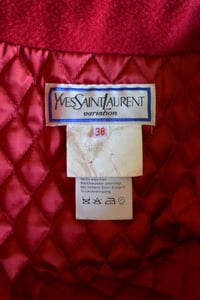 Image 7 of 1980s Yves Saint Laurent coat