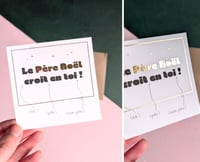 Carte Noël - Pere Noel