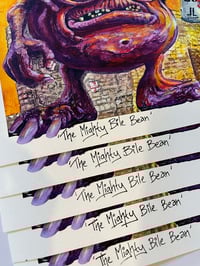 Image 2 of 'The Mighty Bile Bean' - Giclee Limited Edition Hand-Finished Signed Print 