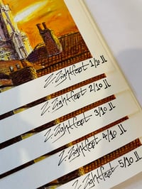 Image 3 of 'The Mighty Bile Bean' - Giclee Limited Edition Hand-Finished Signed Print 