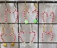 Image 1 of zuckerstangen ohrringe