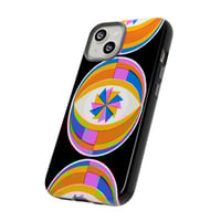 Image 1 of Graphic Eye Tough Phone Case