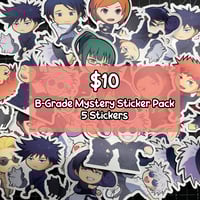 JJK B-Grade Sticker Pack