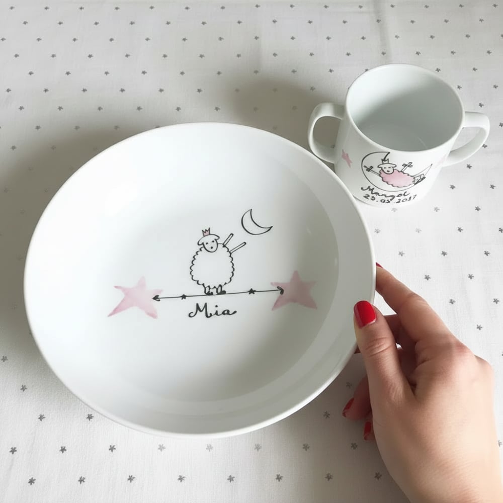 Image of Ensemble décrocher la lune rose ❤️