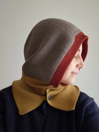 Image 1 of BALACLAVA /  100% MERINO WOOL PLANT DYED