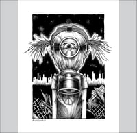 Dead End Kids 1 original pen and ink art