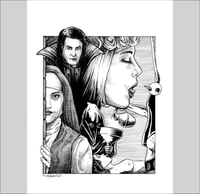 Satanico Pandemonium original pen and ink art