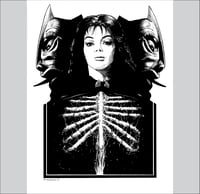 Black Sunday original pen and ink art