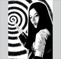 Audition original pen and ink art