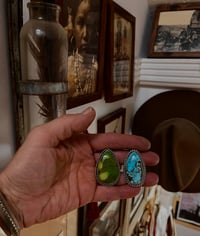 Image 4 of Montezuma Royston Turquoise Ring Sterling Silver 