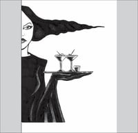 Madame Diva 1 original pen and ink art