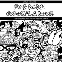 Image 1 of 90s Baby Coloring Book