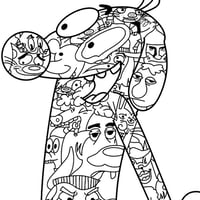 Image 2 of 90s Baby Coloring Book