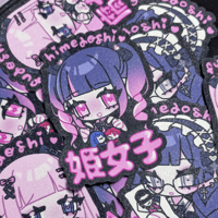 Image 1 of oshikatsu girls! glitter stickers