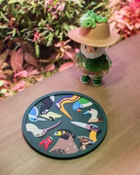 Image 2 of Birds of Singapore rubber coaster
