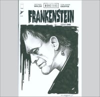 Frankenstein Sketch Cover 
