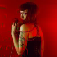 Image 2 of Sacred Steel chainmail crucifix neck and shoulder piece